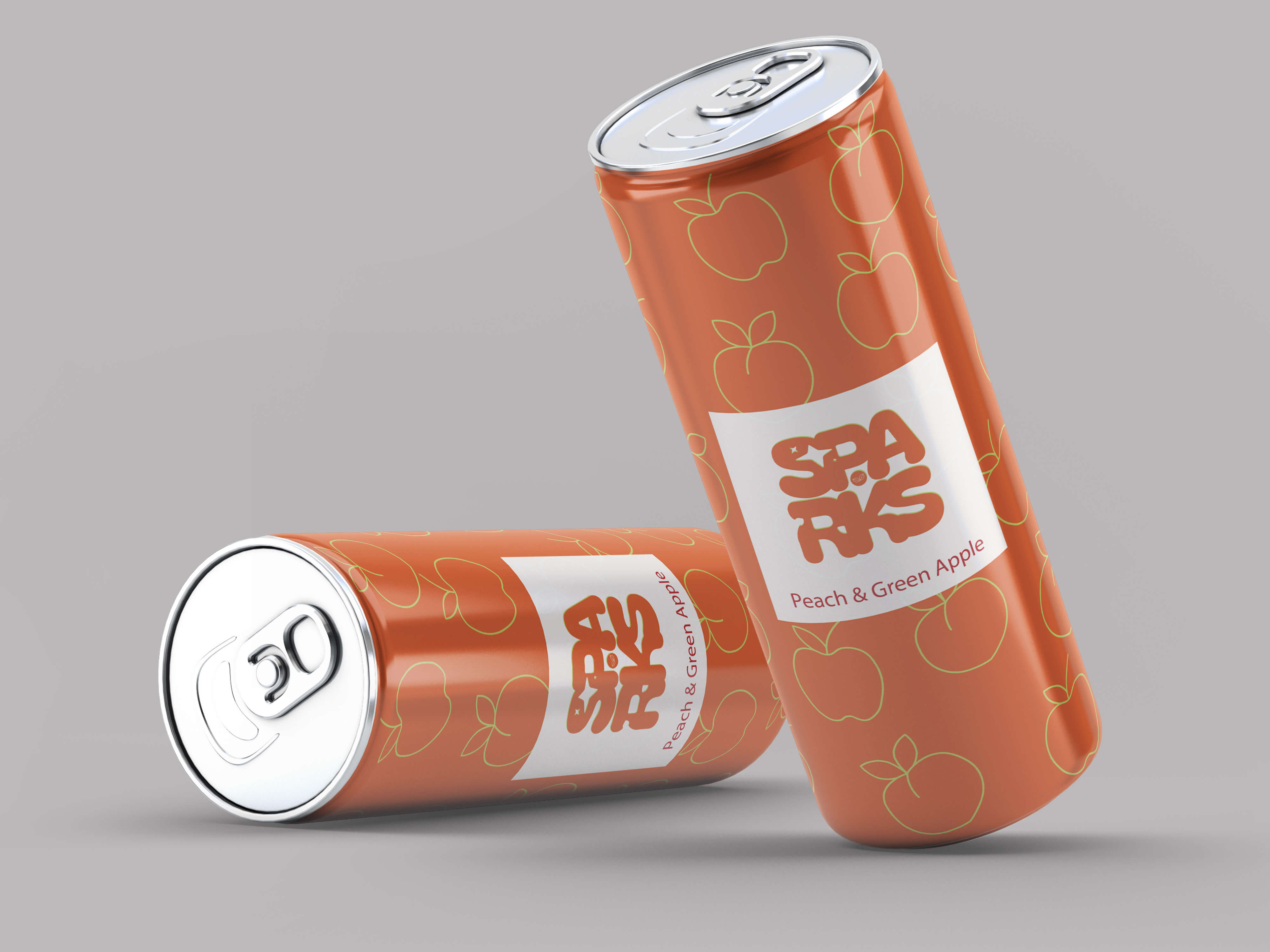 Peach Green Apple
